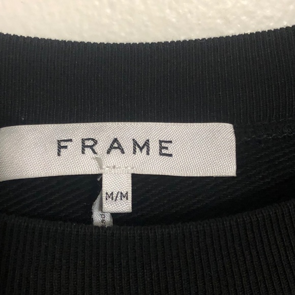 Frame denim black sweatshirt - Picture 2 of 4